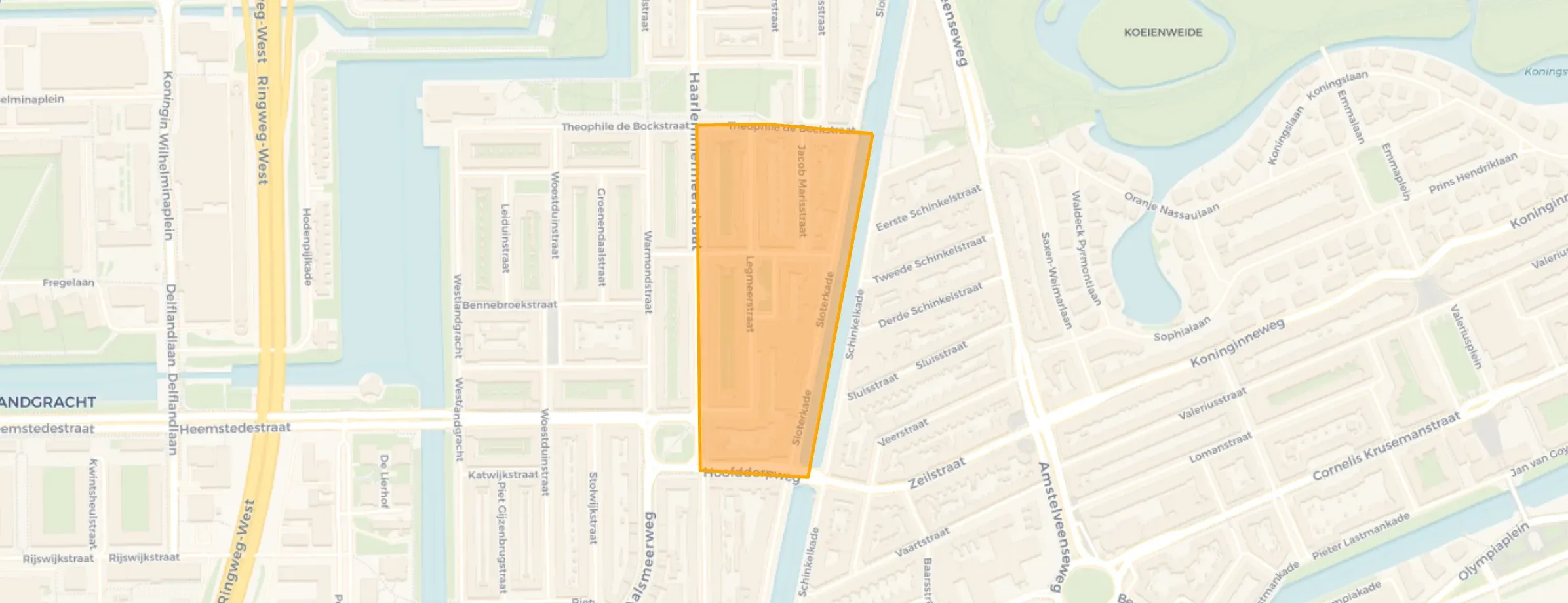 Buurt Legmeerpleinbuurt, Amsterdam
