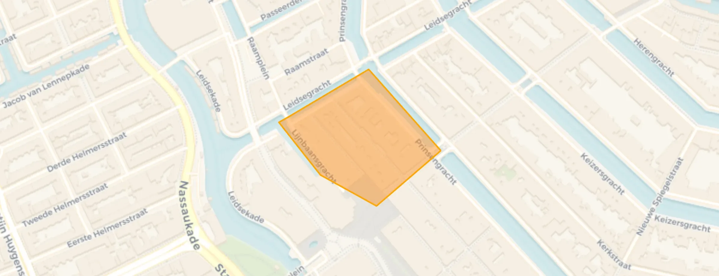 Buurt Leidsebuurt-Noordwest, Amsterdam