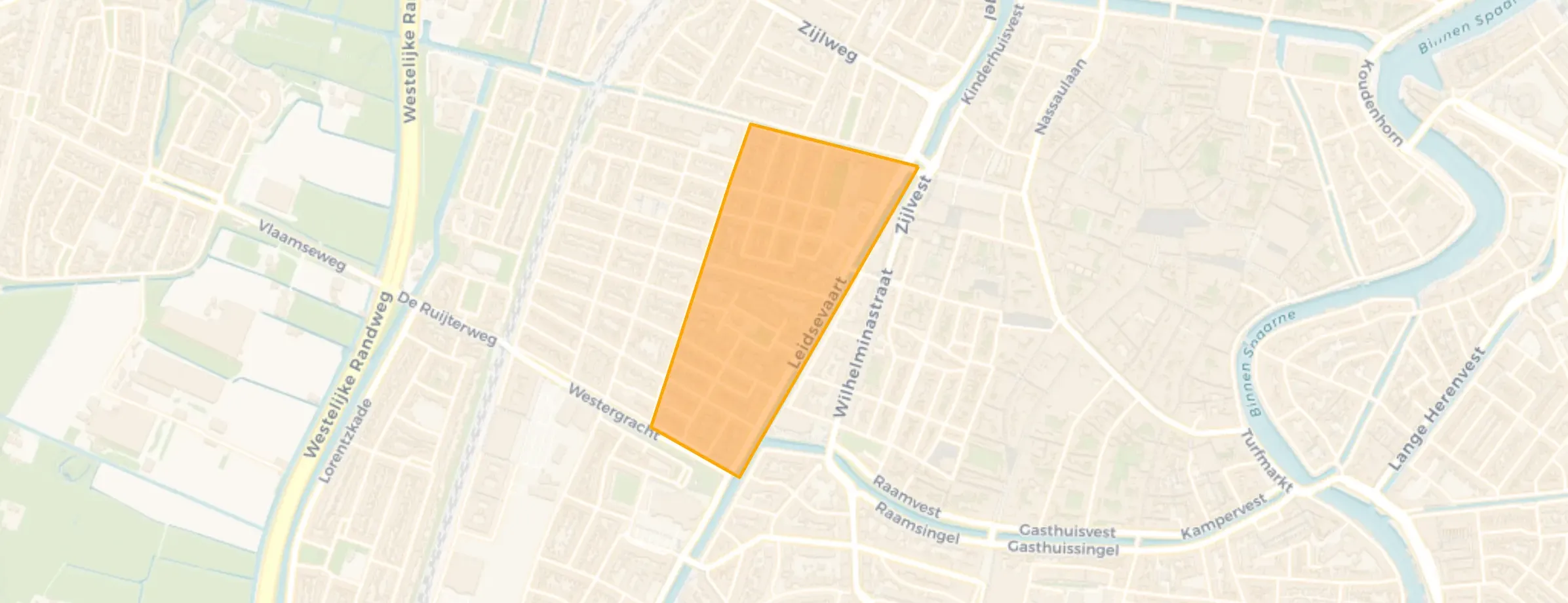 Buurt Leidsebuurt-oost, Haarlem