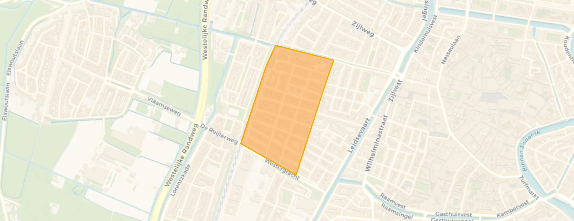 Buurt Leidsebuurt-west, Haarlem