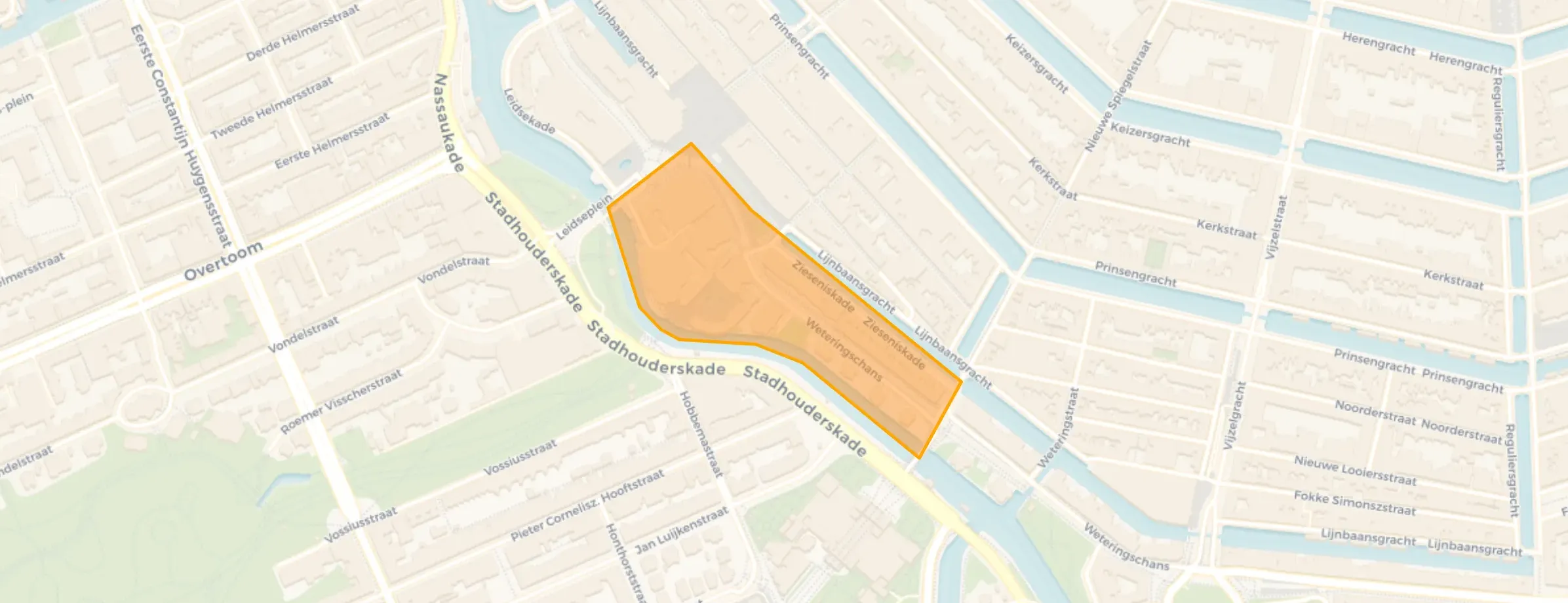 Buurt Leidsebuurt-Zuidoost, Amsterdam
