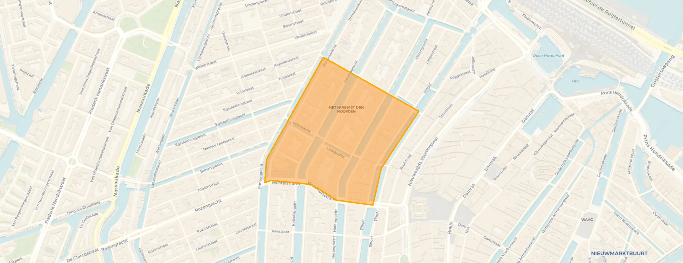 Buurt Leliegracht en omgeving, Amsterdam