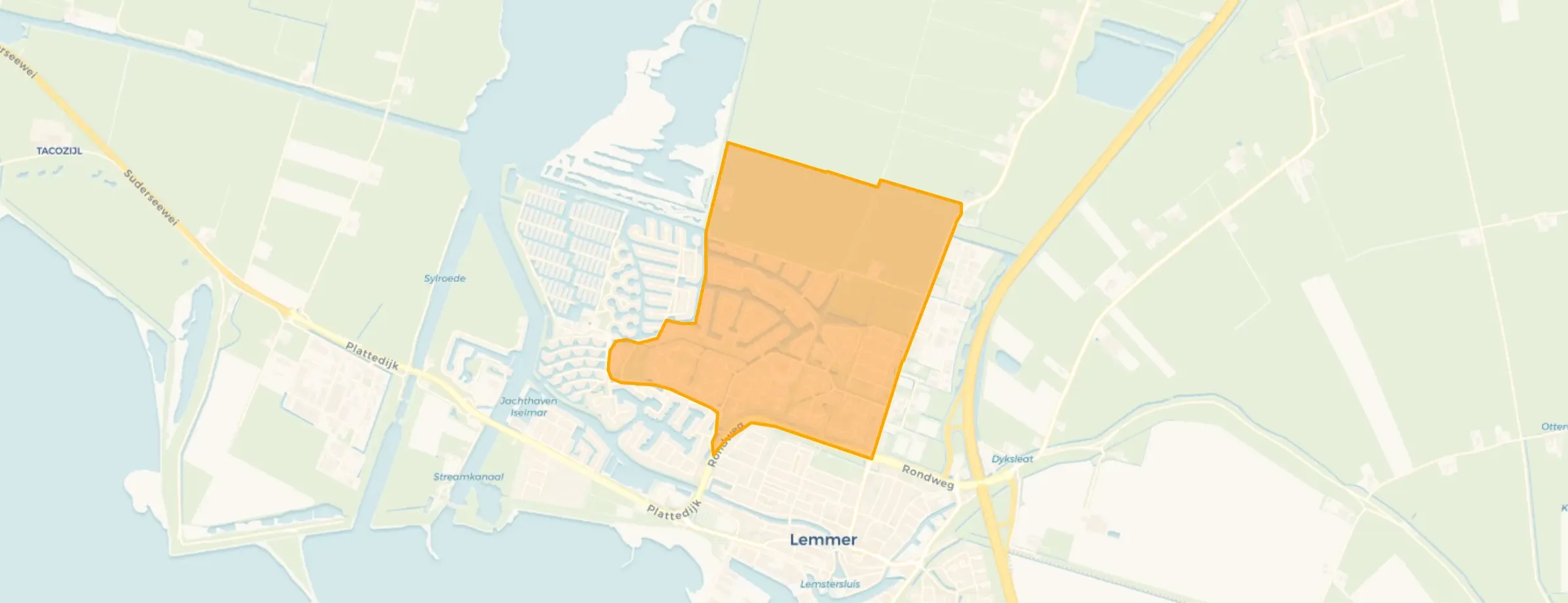 Lemmer-Noord in De Fryske Marren