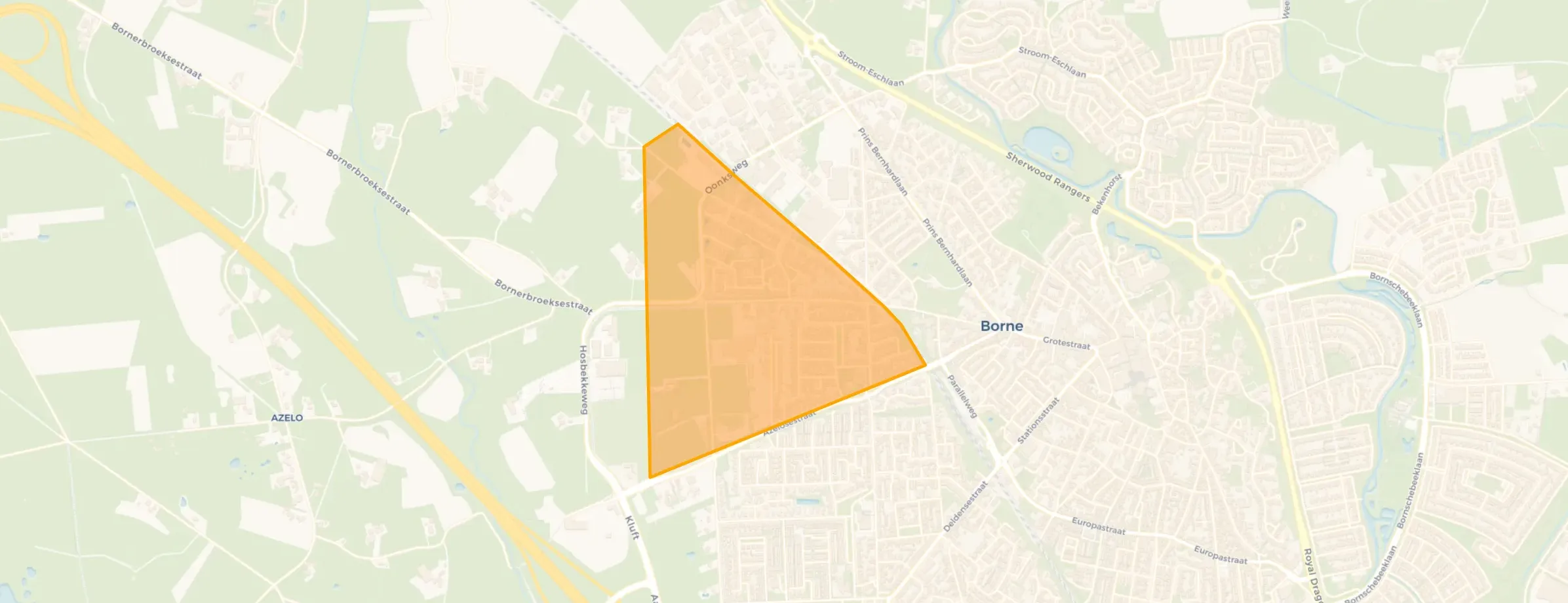 Buurt Lettersveld I, Borne