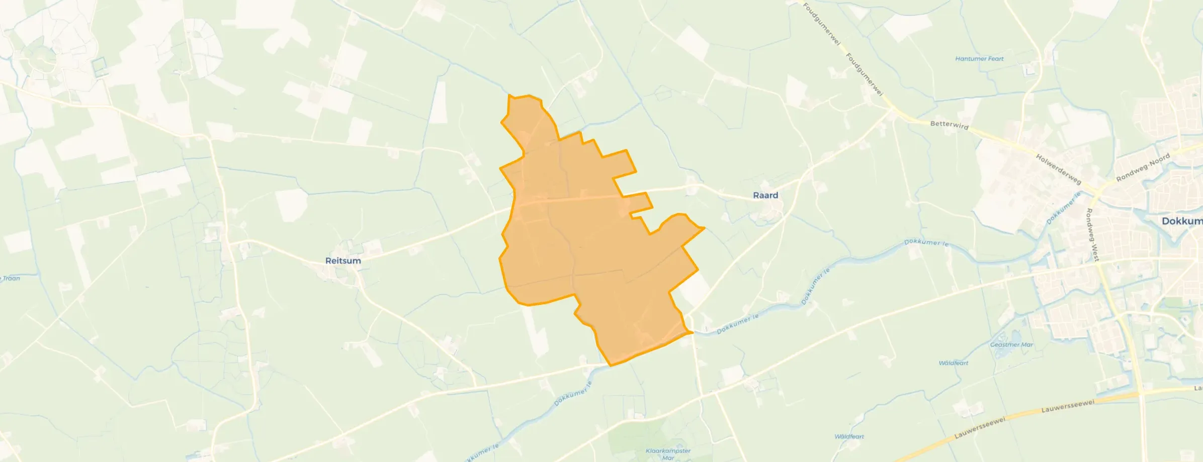 Kaart van Lichtaard