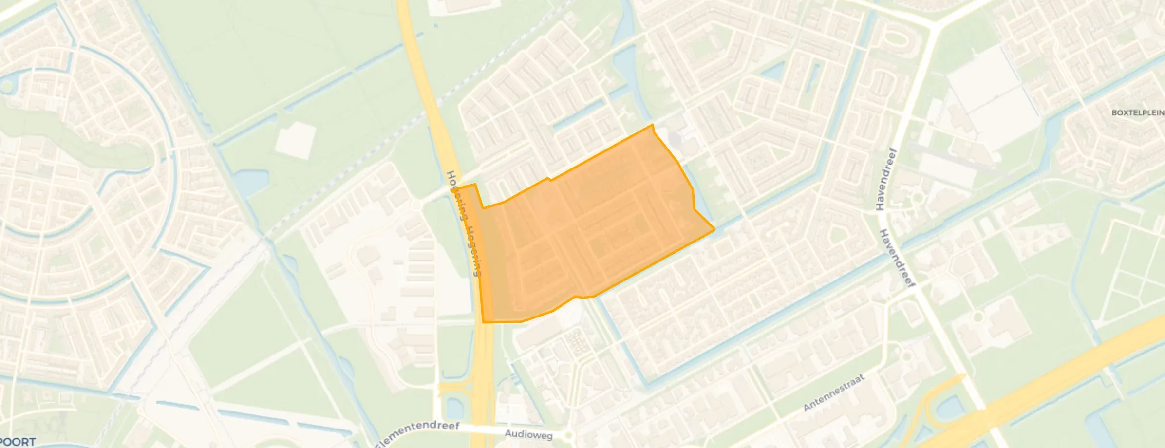 Buurt Literatuurwijk Midden-west, Almere