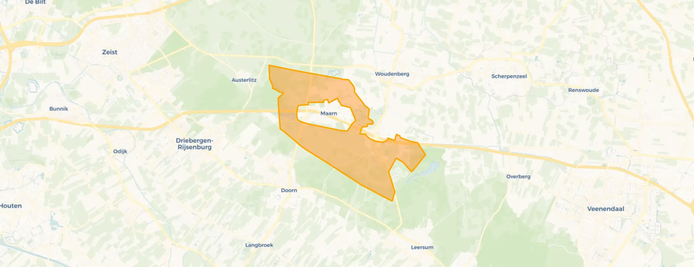 Buurt Maarn - Maarsbergen - Bosgebied, Maarn