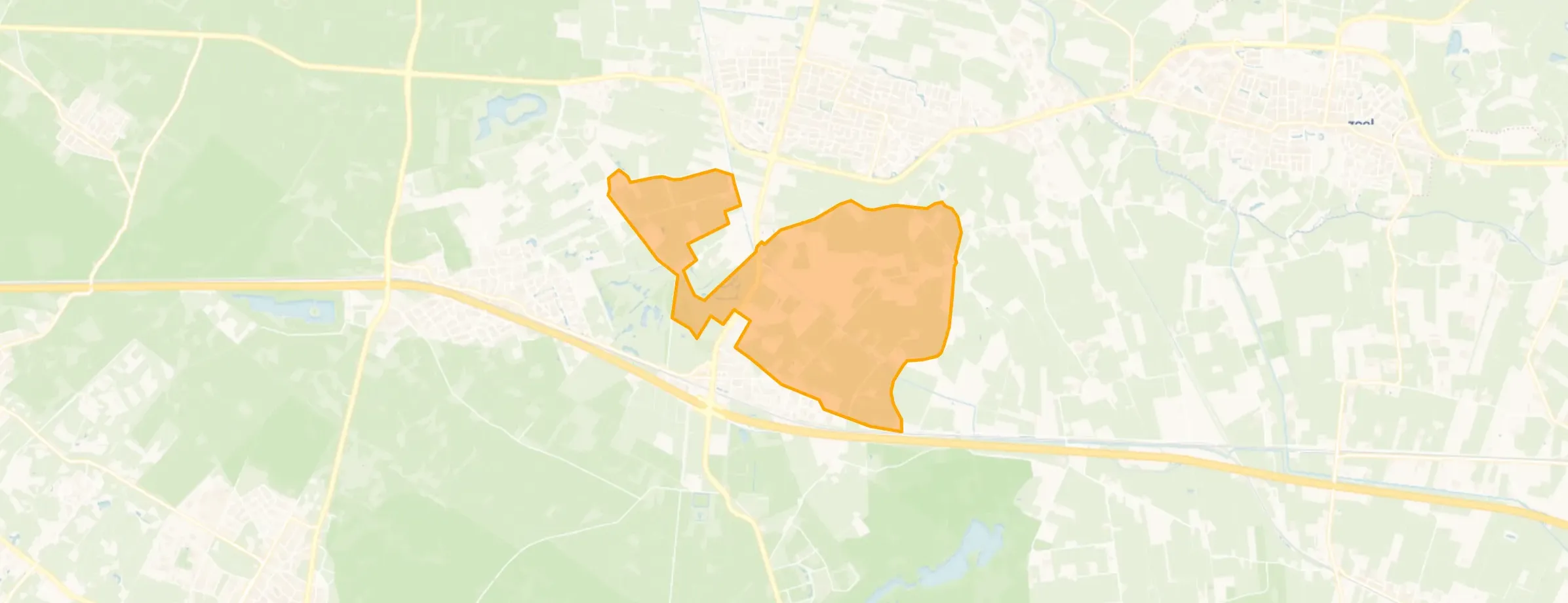 Kaart van Maarsbergen - De Meent