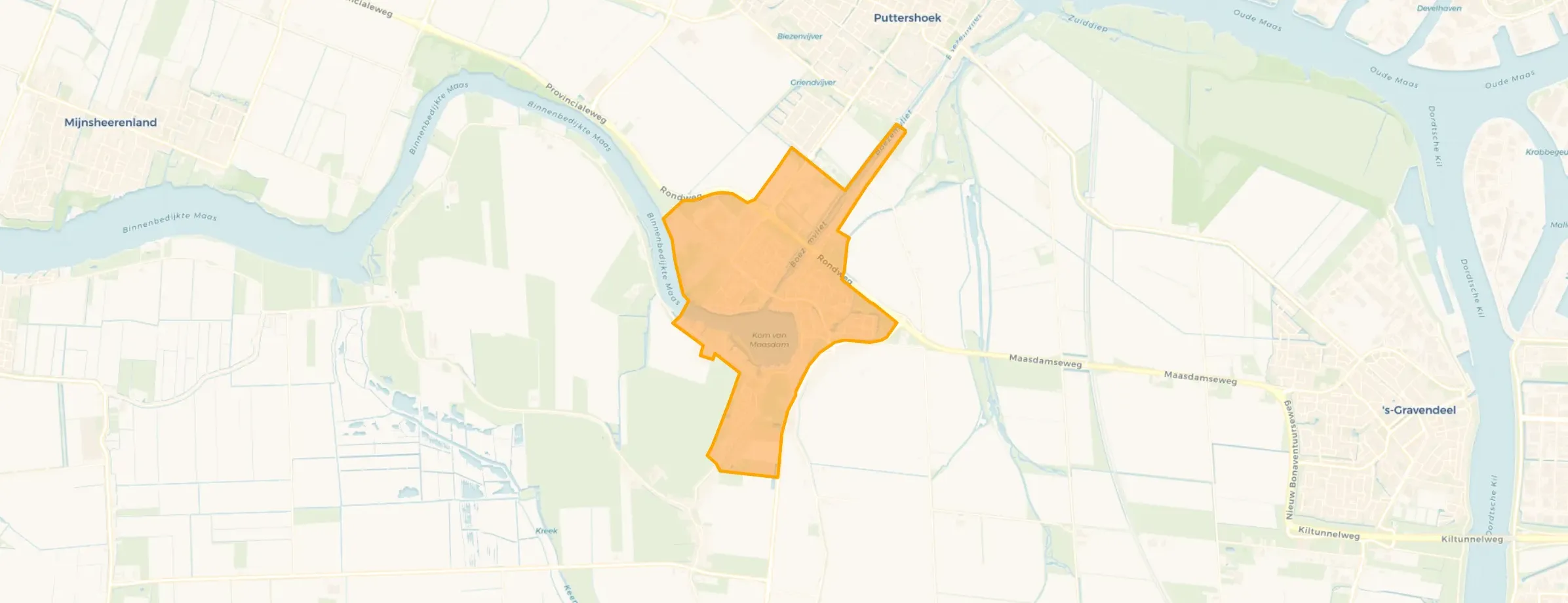 Buurt Maasdam Woonkern, Maasdam