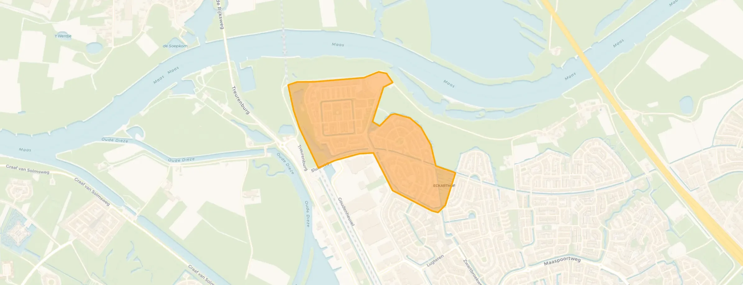 Buurt Maasoever, 'S-Hertogenbosch
