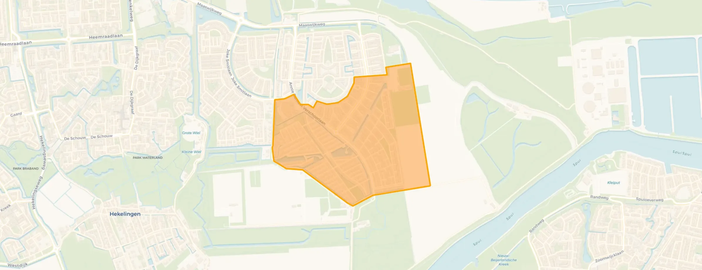 Buurt Maaswijk-Zuidoost, Spijkenisse