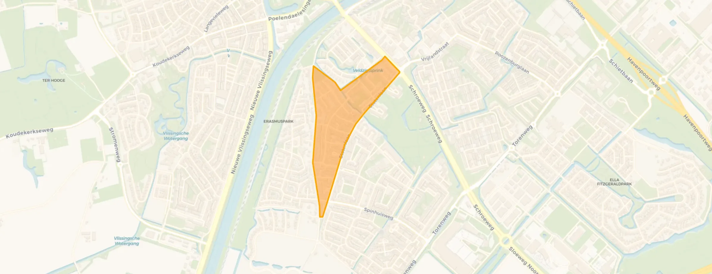 Kaart van Magistraatwijk I