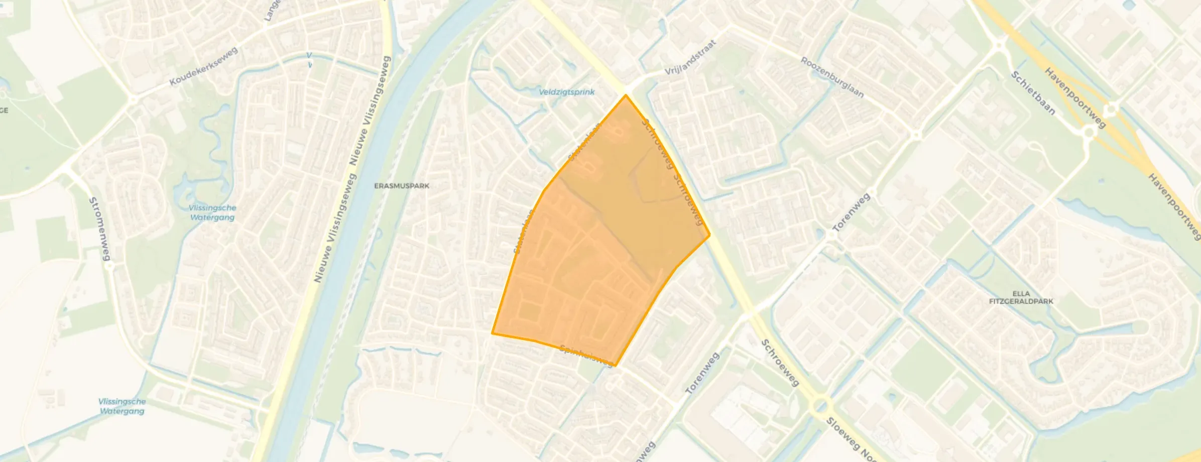 Kaart van Magistraatwijk II