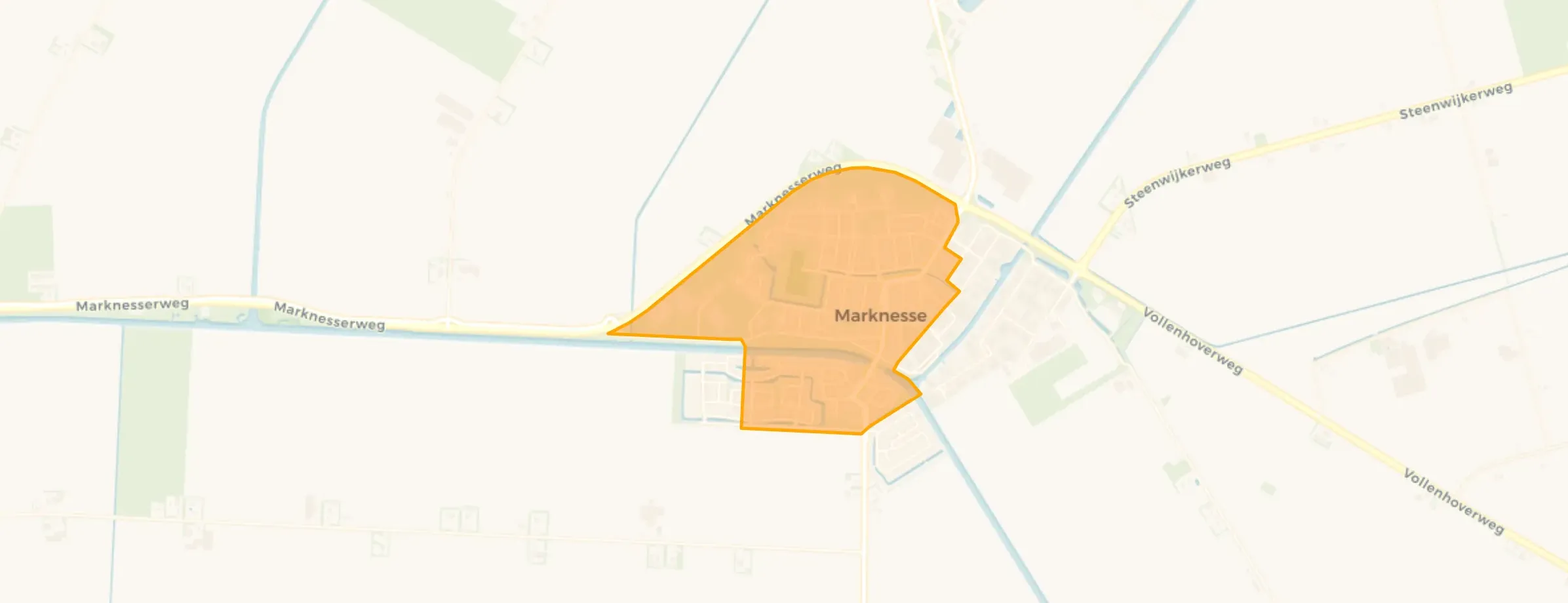 Marknesse-woonkern in Noordoostpolder