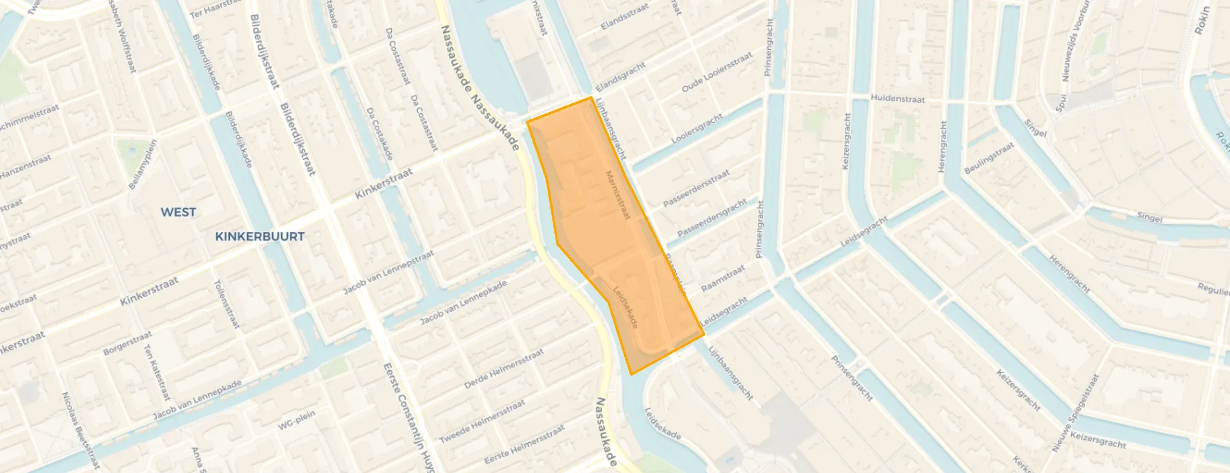 Buurt Marnixbuurt-Zuid, Amsterdam