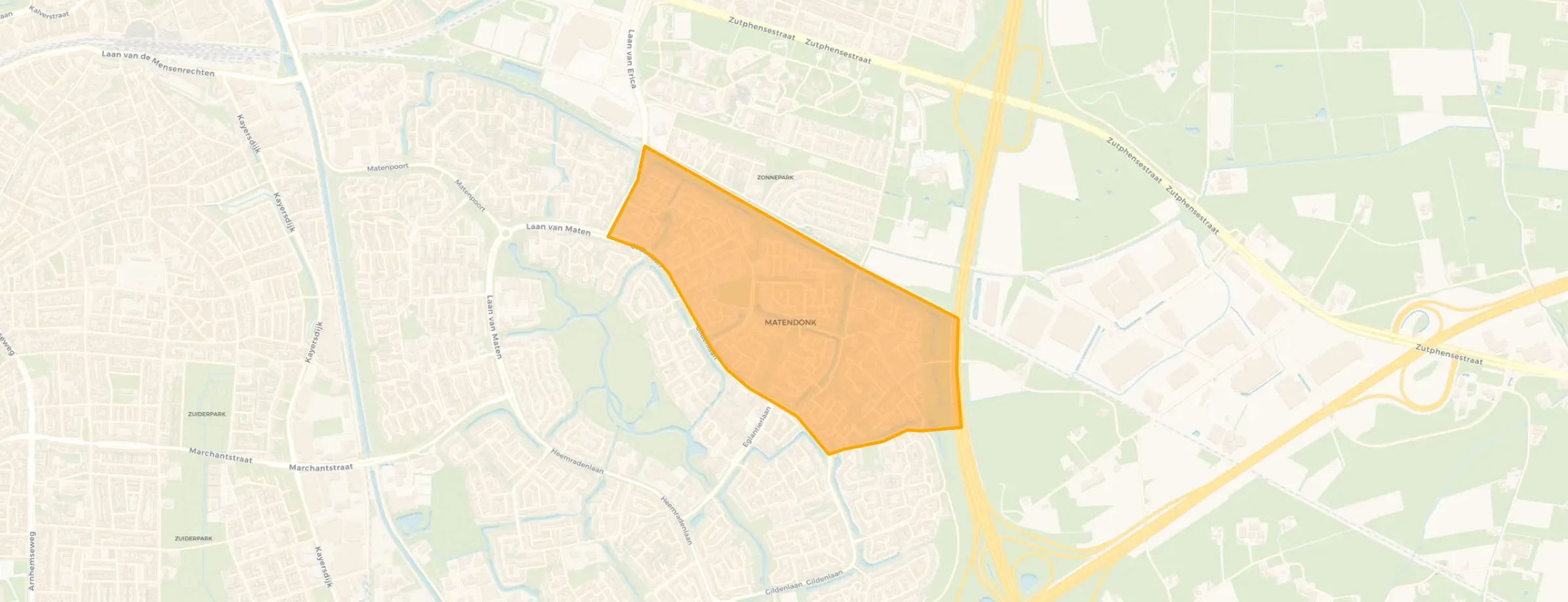 Buurt Matendonk, Apeldoorn