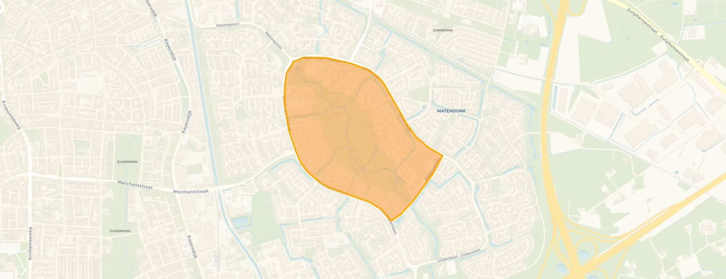 Matengaarde in Apeldoorn