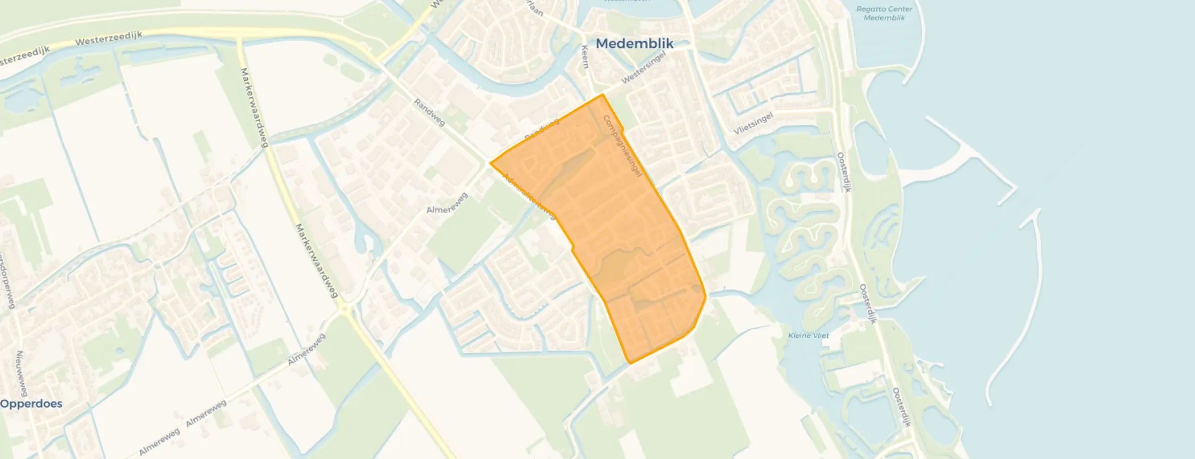 Buurt Medemblik Randwijk en Gildenwijk, Medemblik