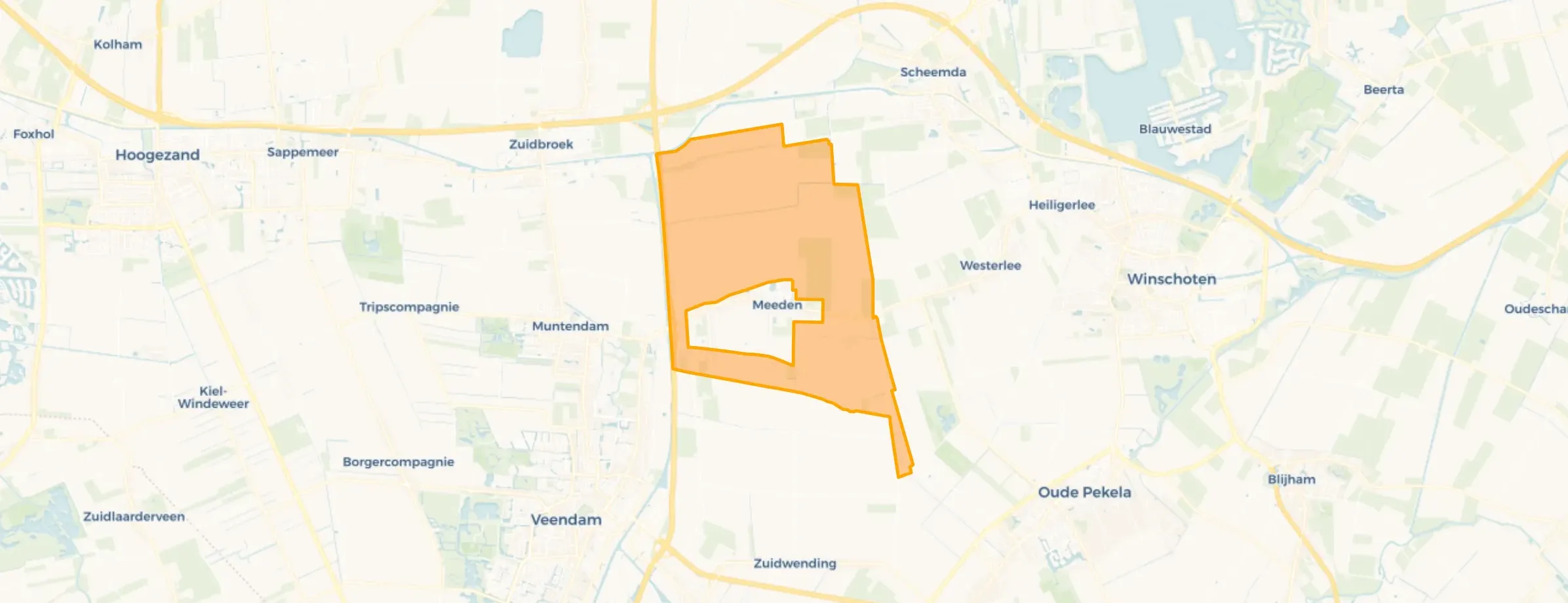 Buurt Meeden Buitengebied, Meeden