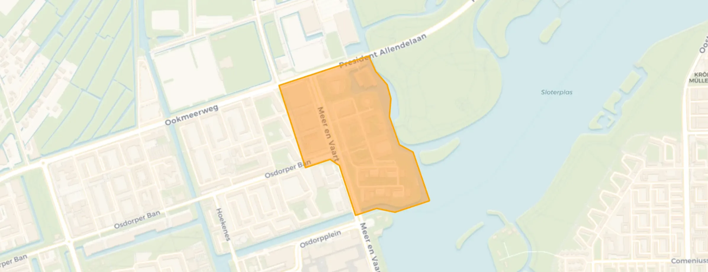 Buurt Meer en Oever, Amsterdam