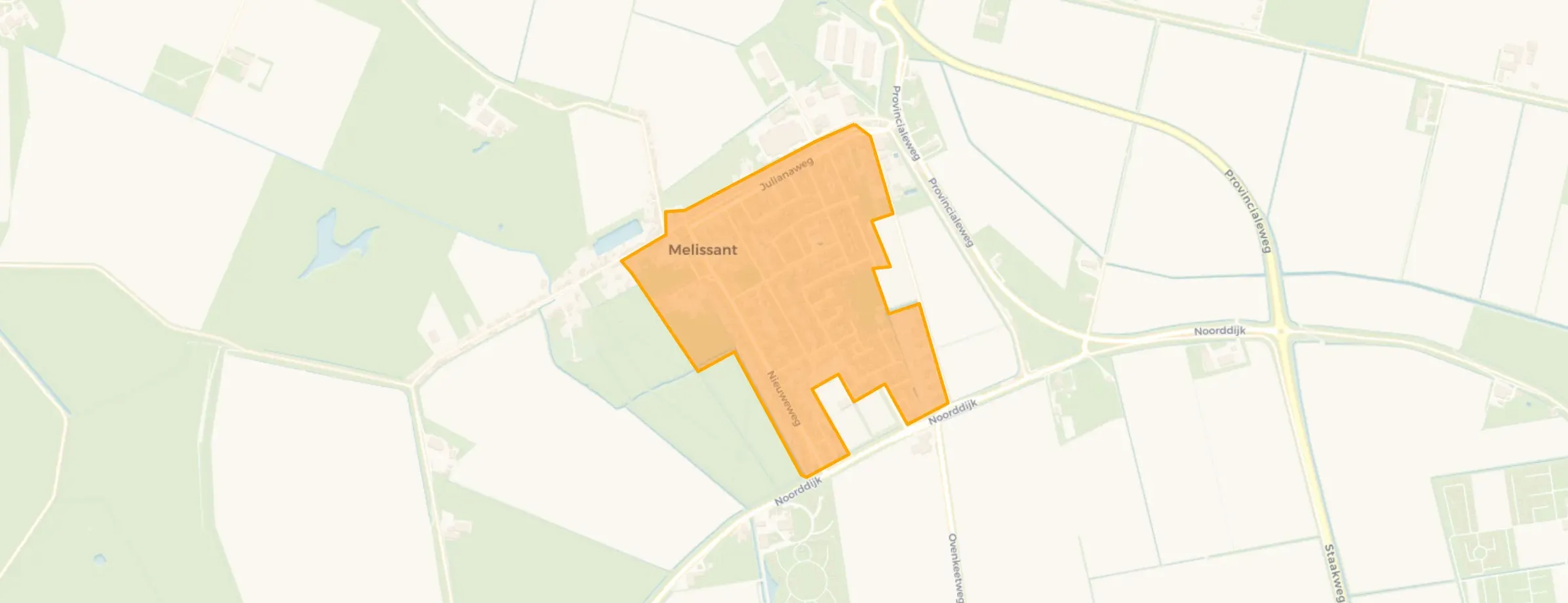 Buurt Melissant woonkern, Melissant