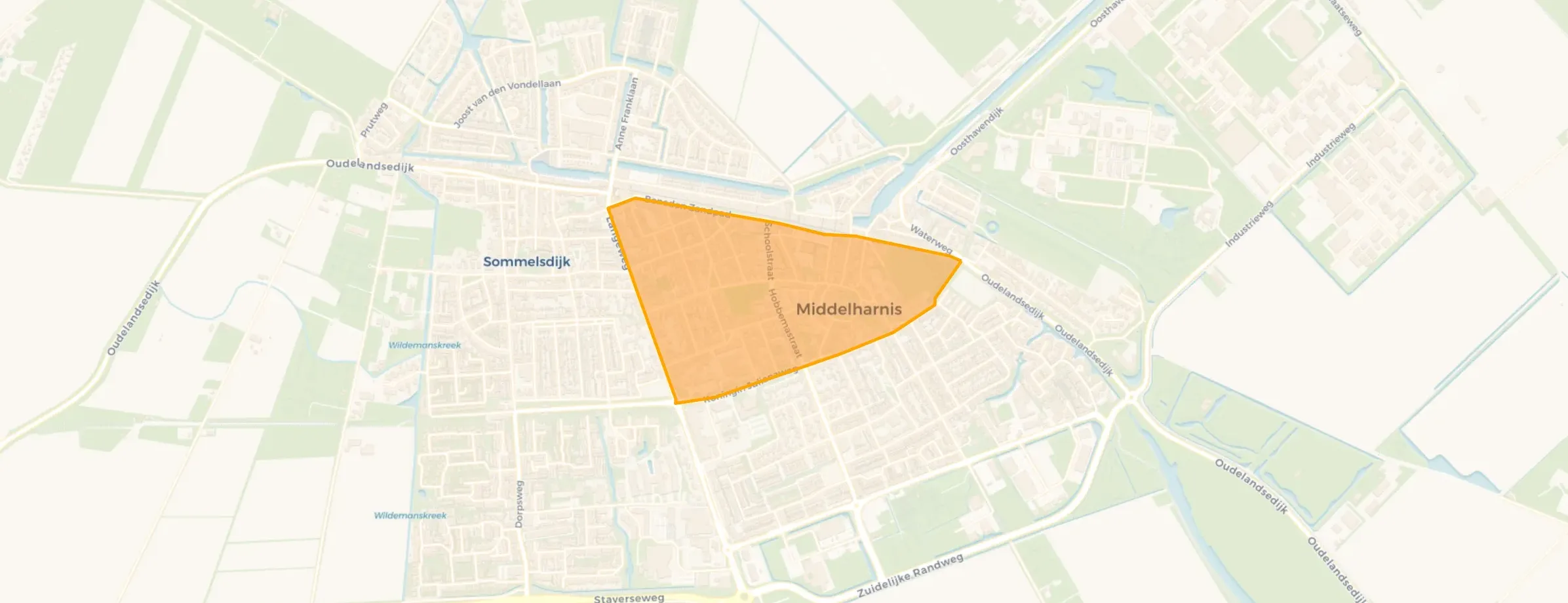 Buurt Middelharnis centrum, Middelharnis