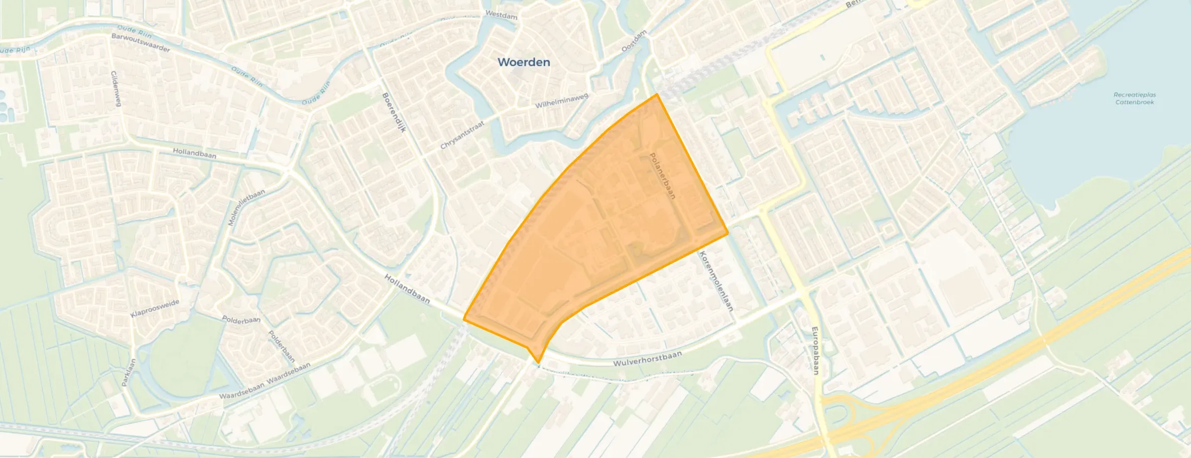 Buurt Middelland-Noord, Woerden
