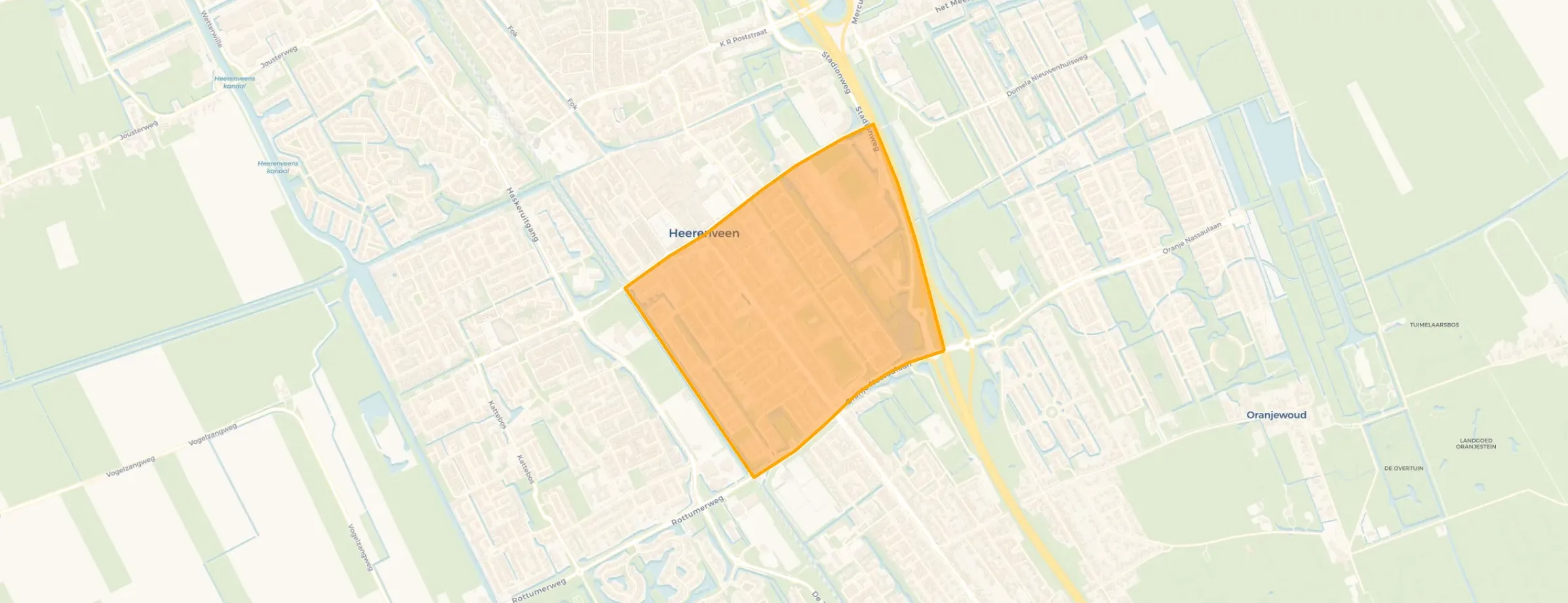 Midden in Heerenveen