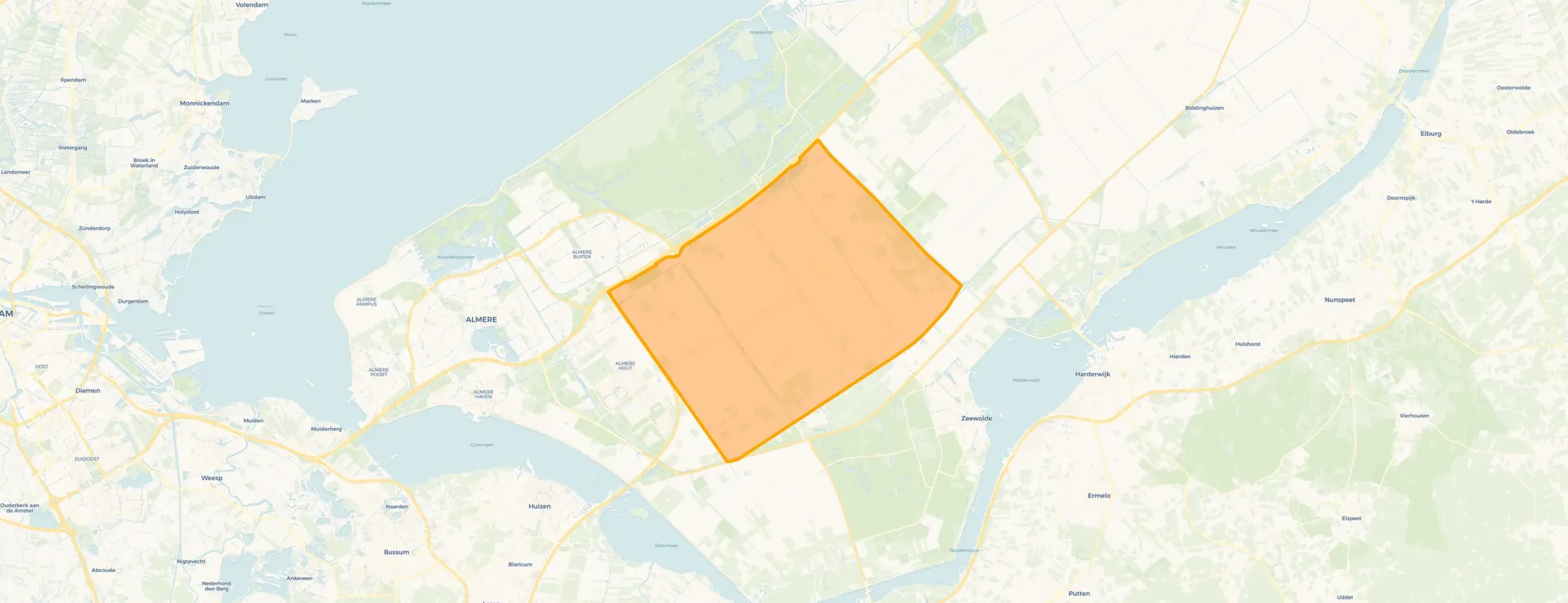 Middengebied in Zeewolde