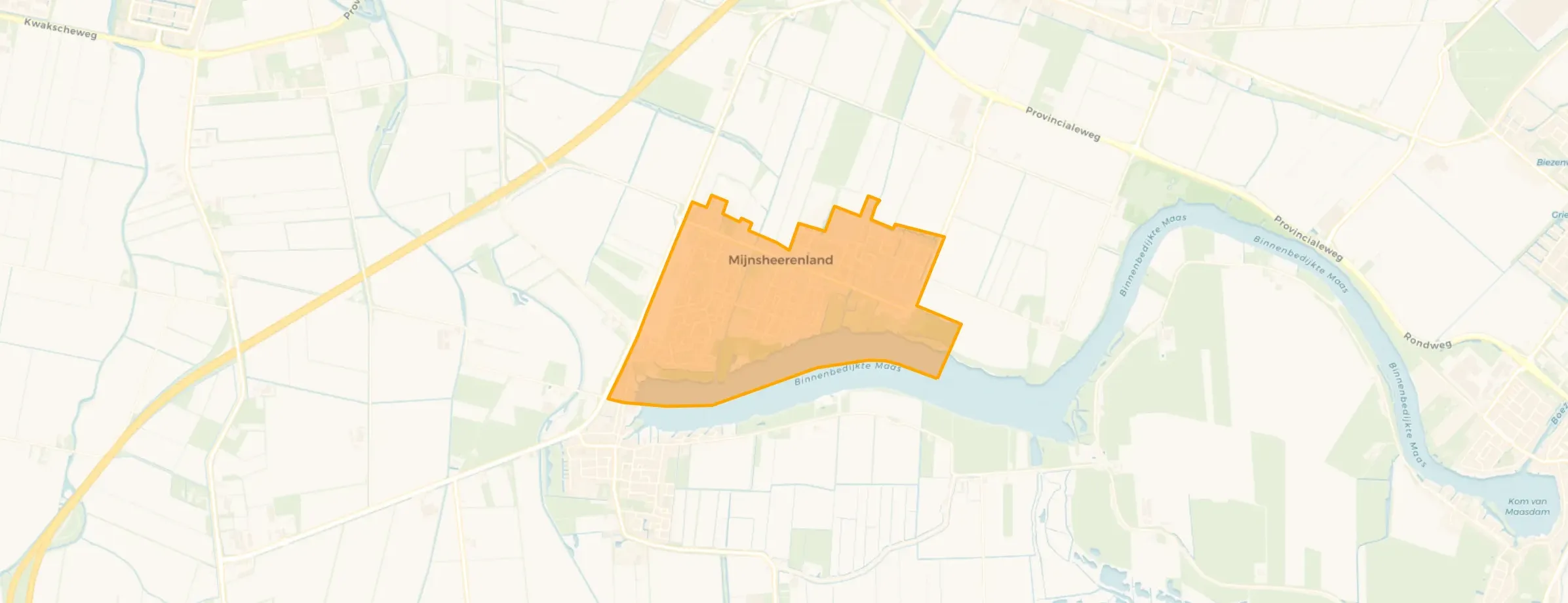 Mijnsheerenland Woonkern