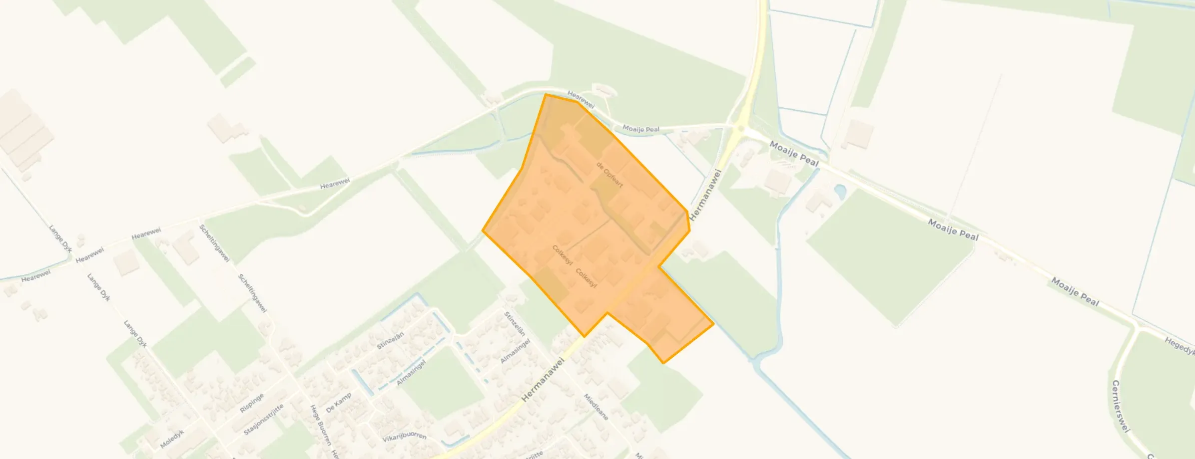 Minnertsga Bedrijventerrein Boskdykje in Waadhoeke