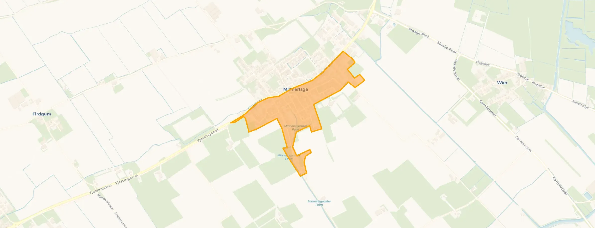 Minnertsga Zuid in Waadhoeke