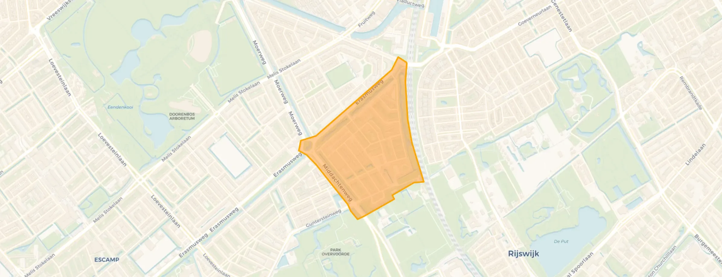 Buurt Moerwijk-Oost, 'S-Gravenhage