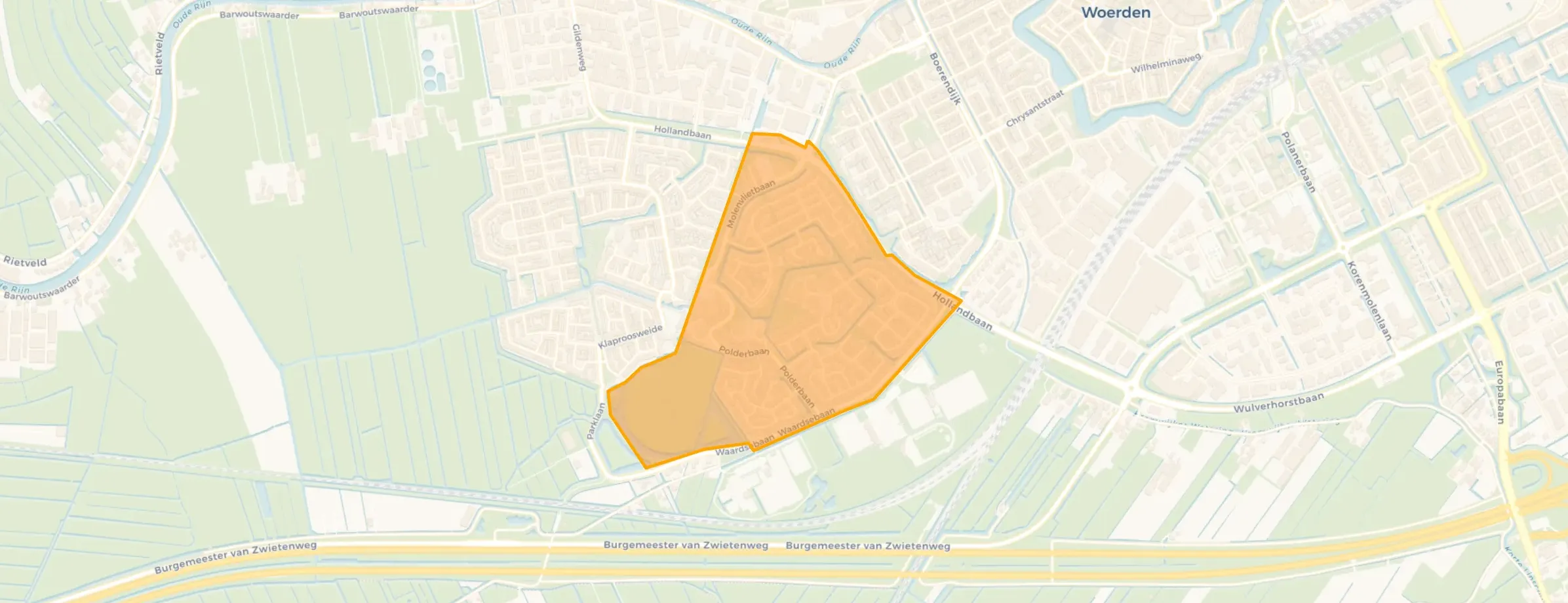 Buurt Molenvliet-Oost, Woerden
