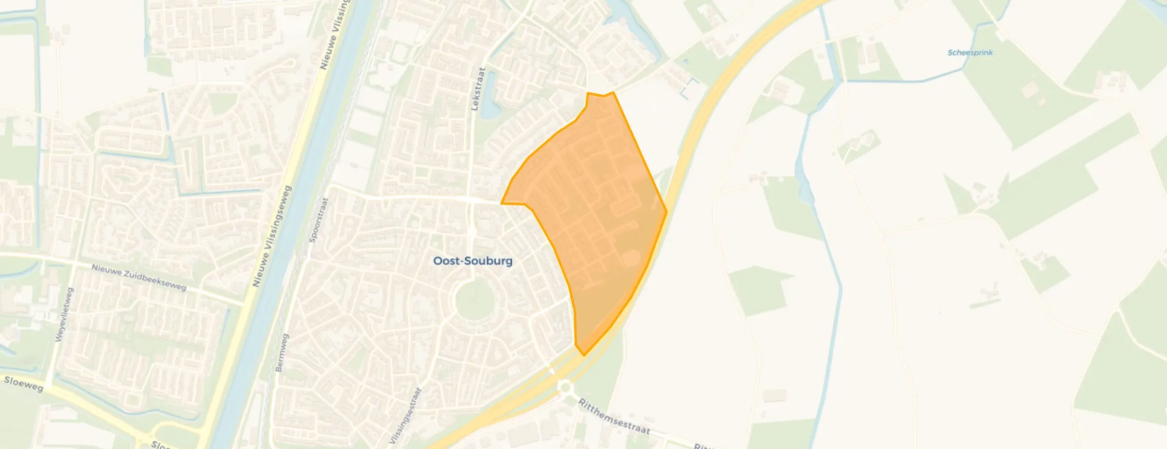 Buurt Molenweg en omgeving, Oost-Souburg