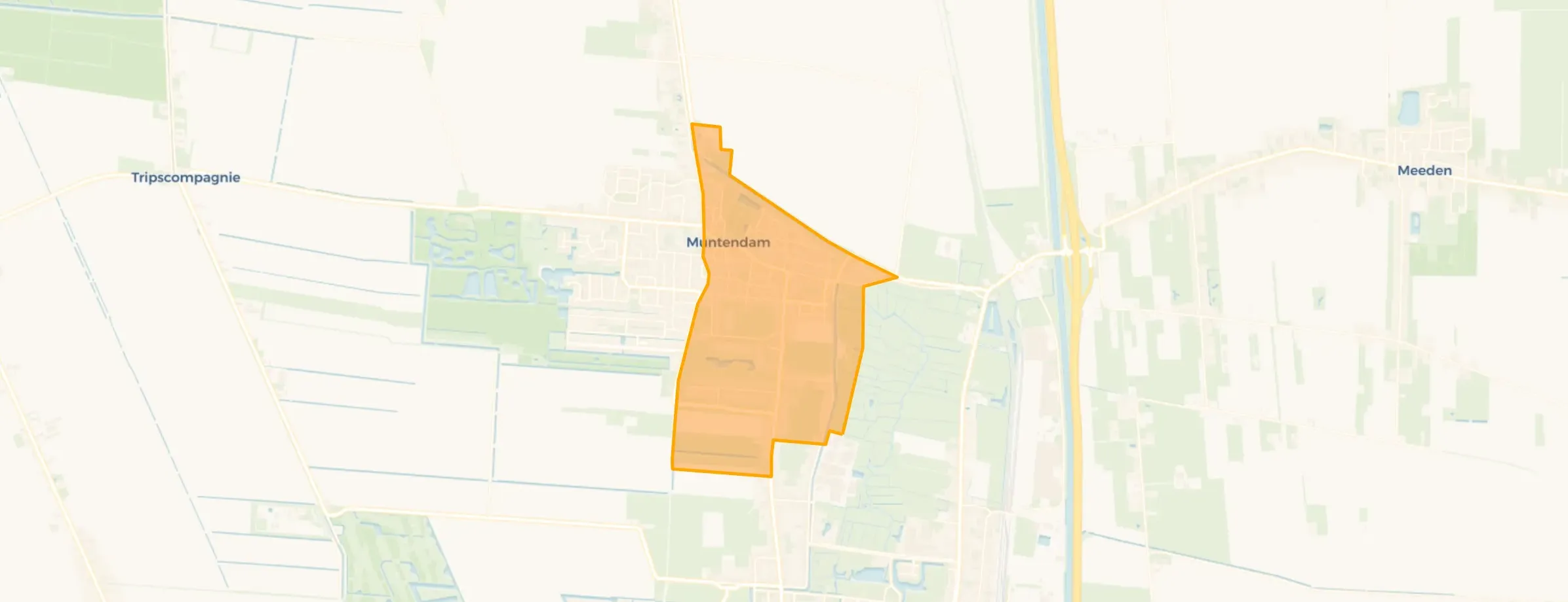 Buurt Muntendam-oost, Muntendam