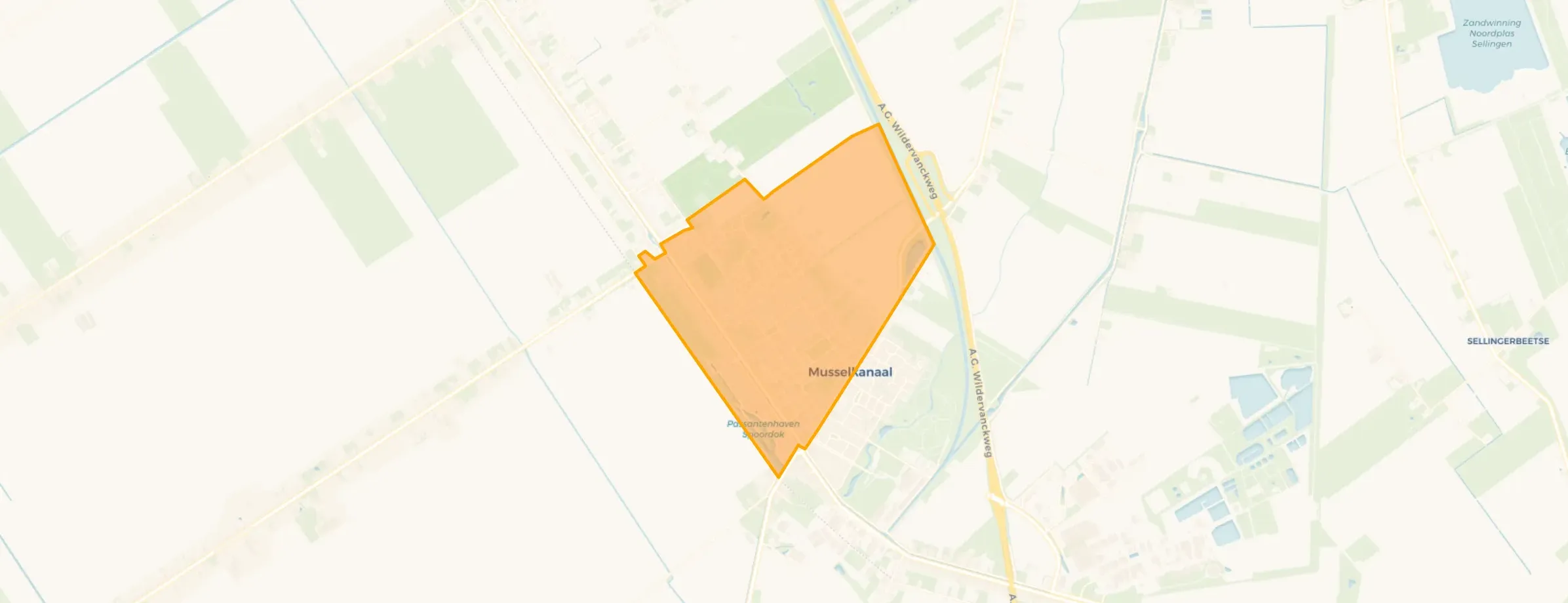 Buurt Musselkanaal Centrum, Musselkanaal