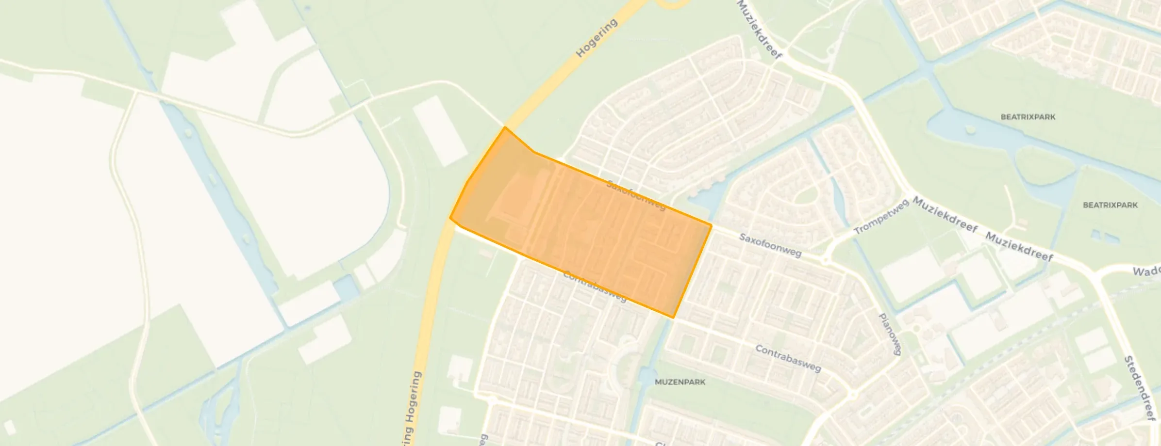 Buurt Muziekwijk Noord-Noordwest, Almere