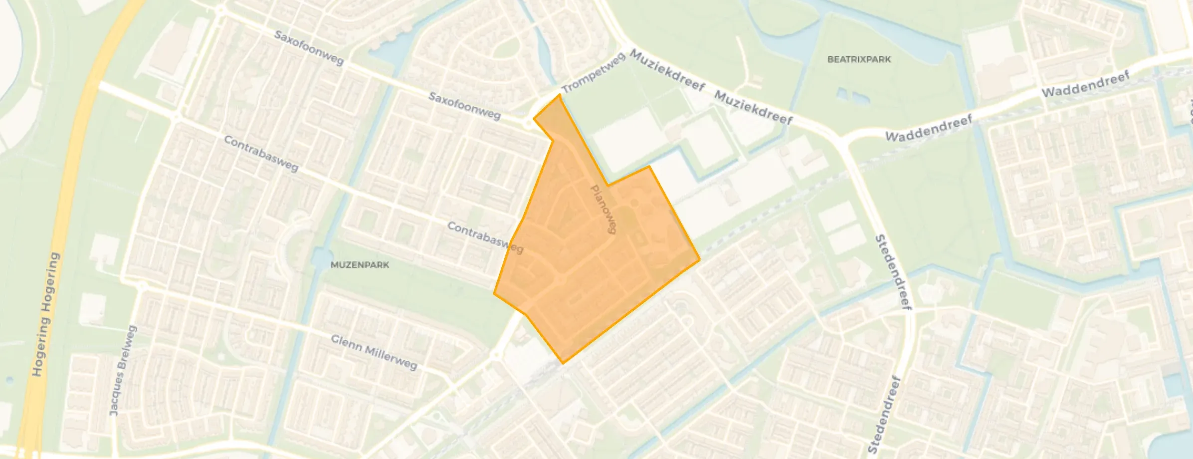 Buurt Muziekwijk Noord-Oost, Almere