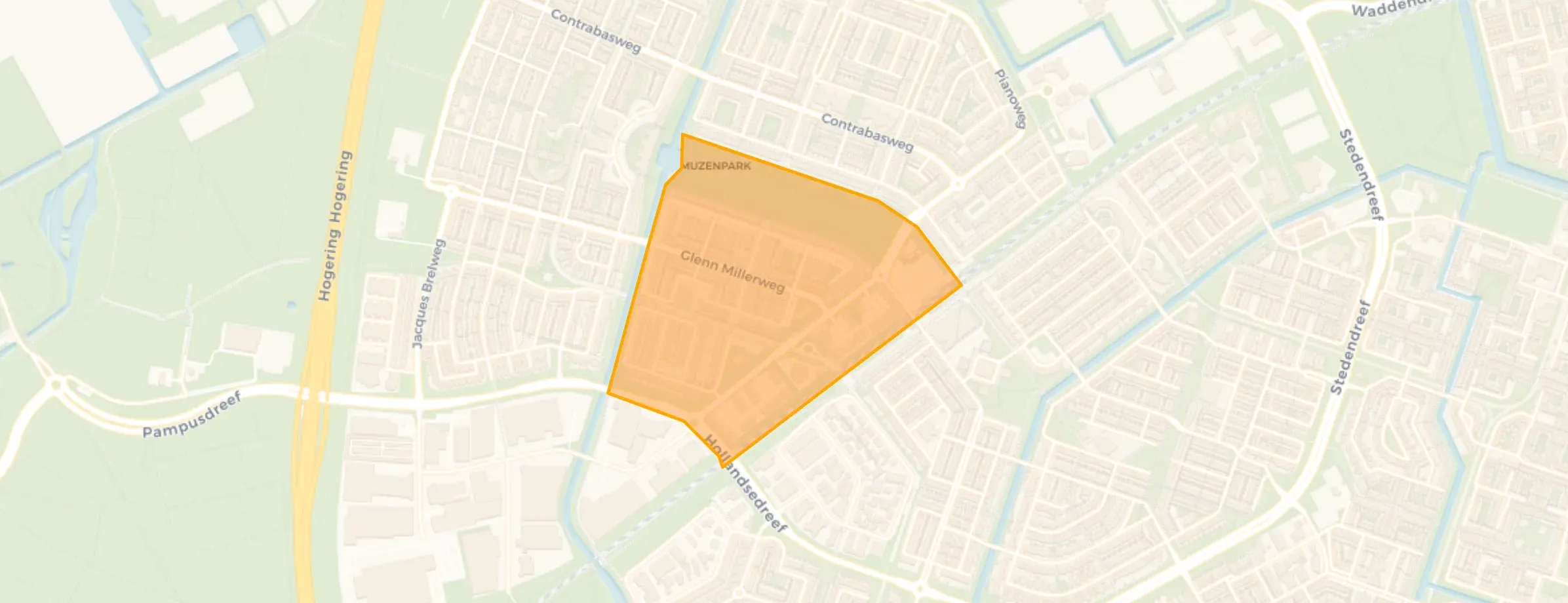 Buurt Muziekwijk Noord-Zuidoost, Almere