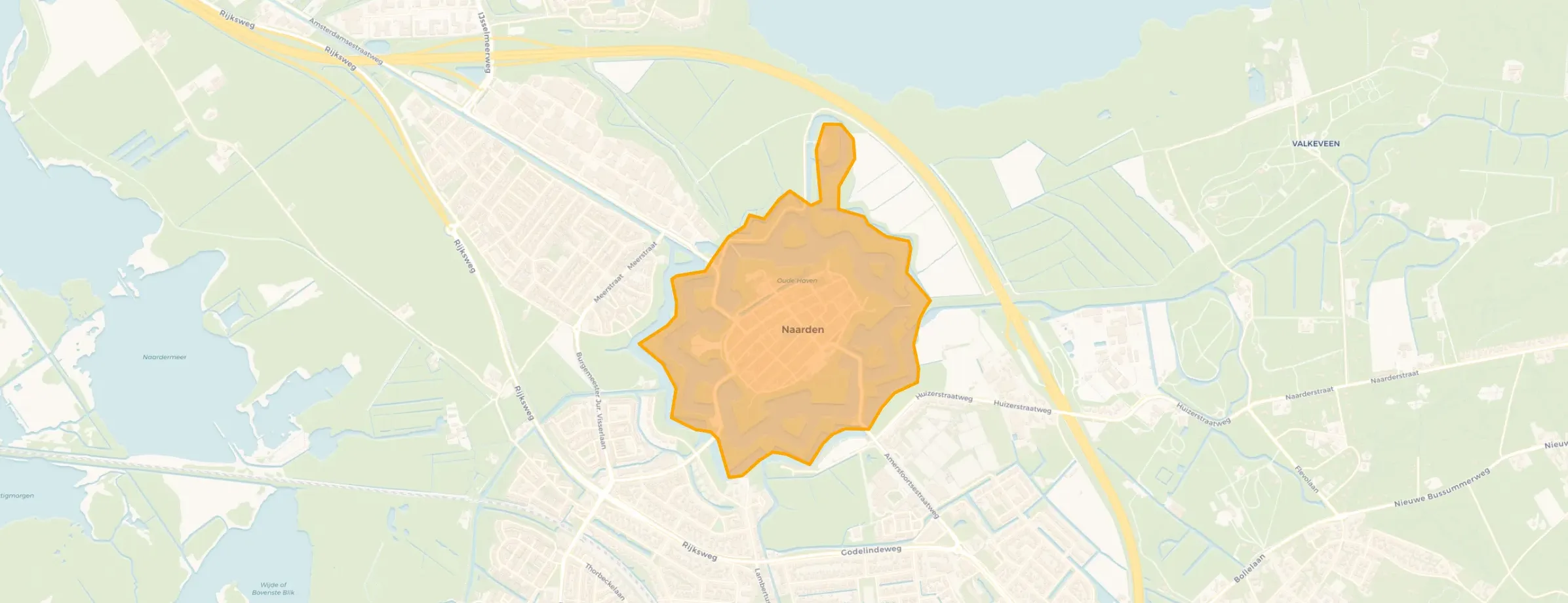 Buurt Naarden Vesting, Naarden