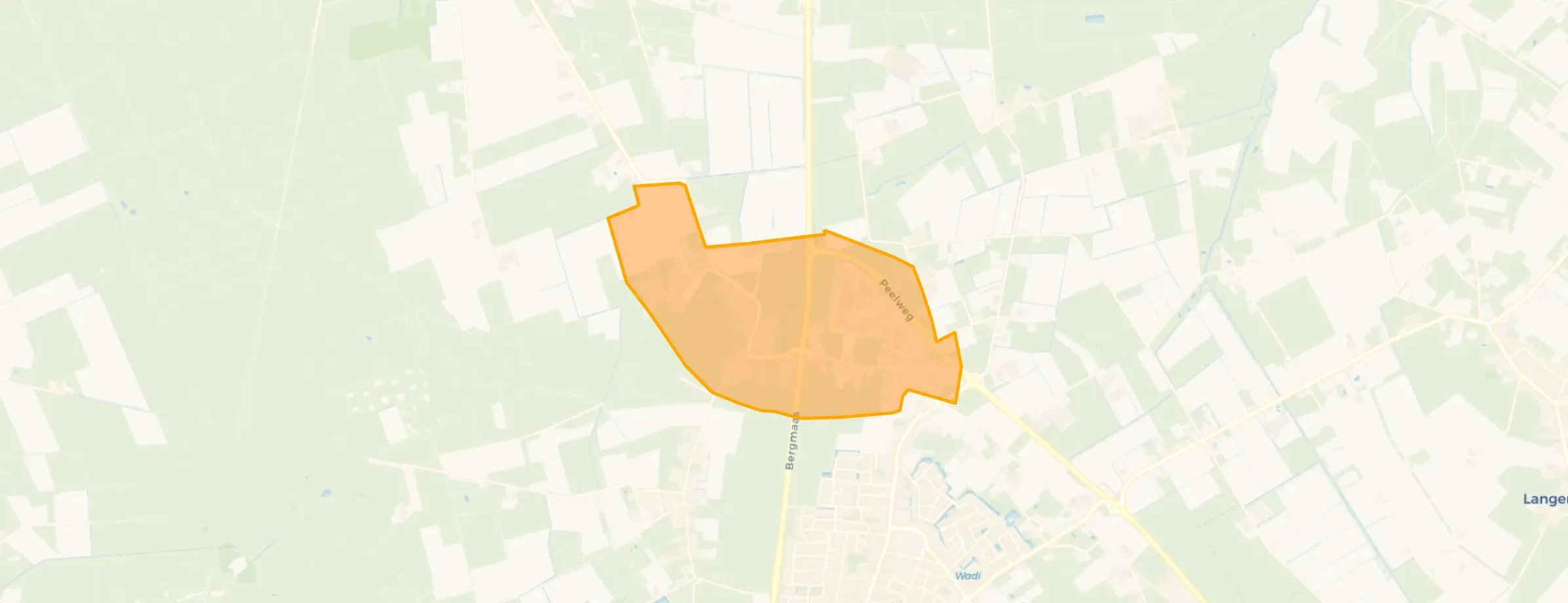 Kaart van Nabbegat-Voederheil
