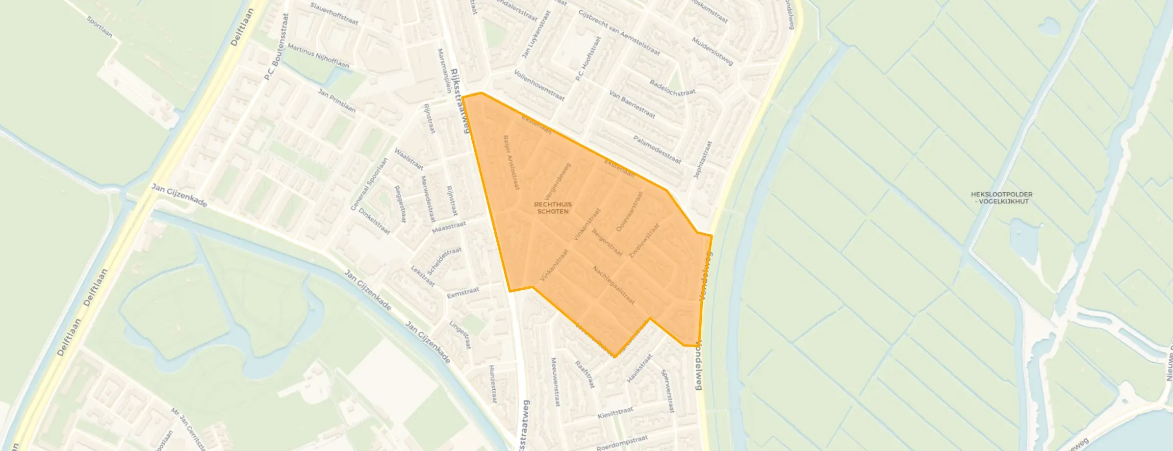 Buurt Nachtegaalbuurt, Haarlem