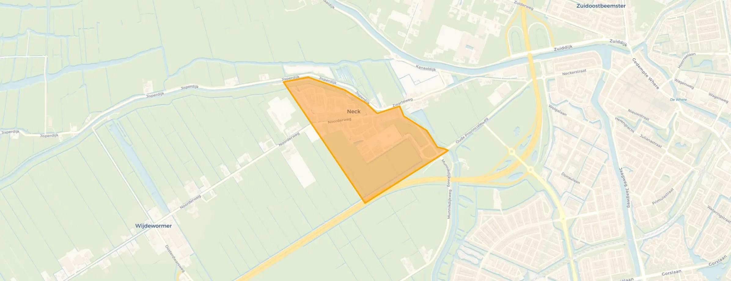 Neck (gedeeltelijk) in Wormerland