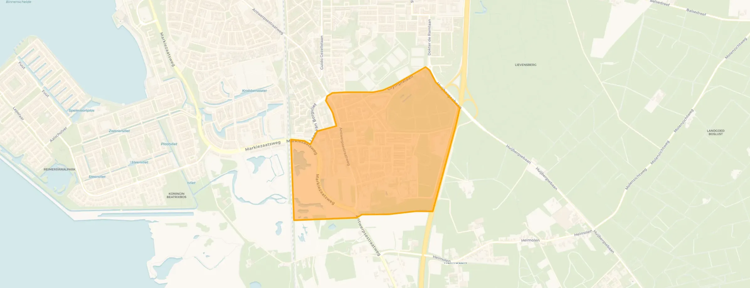 Buurt Nieuw Borgvliet, Bergen Op Zoom