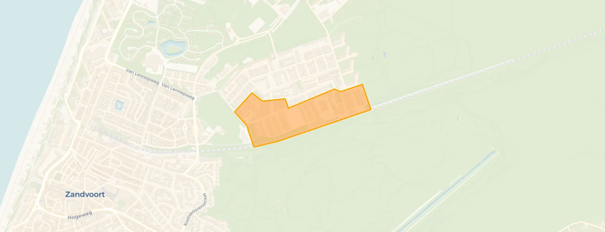 Buurt Nieuw Noord - bedrijven, Zandvoort