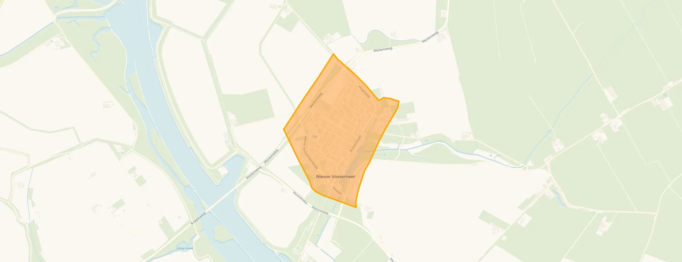 Buurt Nieuw-Vossemeer, Nieuw-Vossemeer
