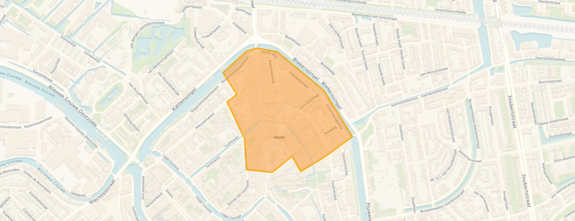 Buurt Nieuwe Markt en omgeving, Gouda