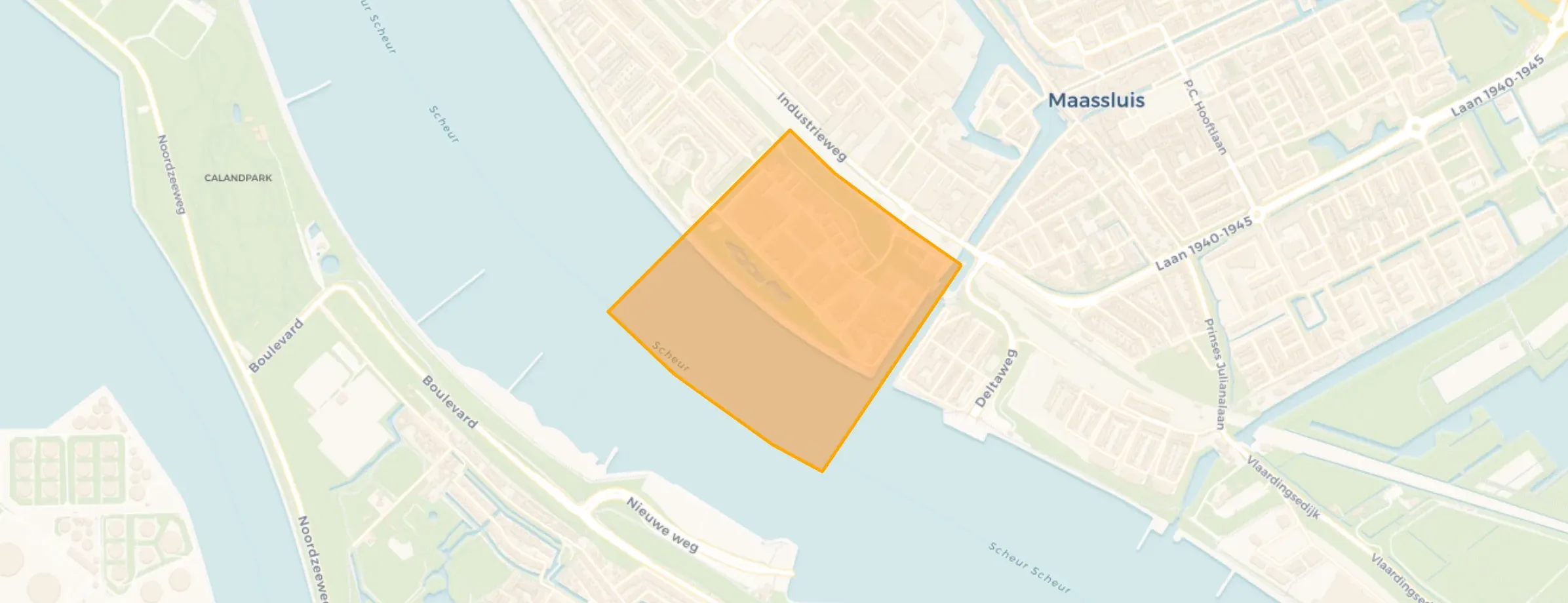 Buurt Nieuwe waterweg, Maassluis