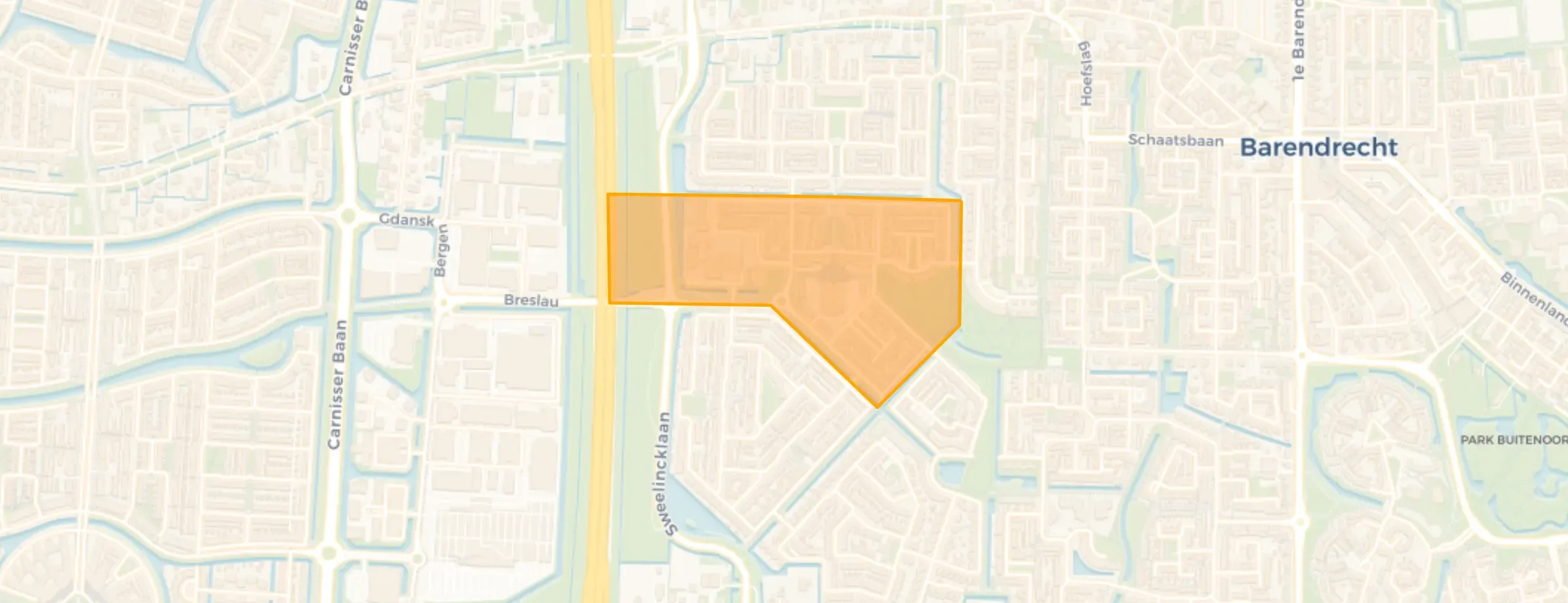 Kaart van Nieuweland 3